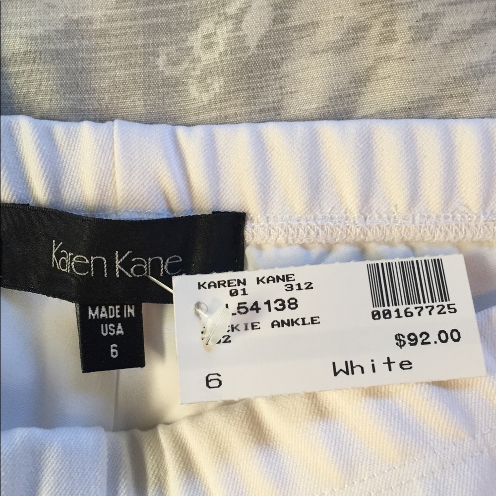 Karen Kane white pants new - Picture 5 of 6